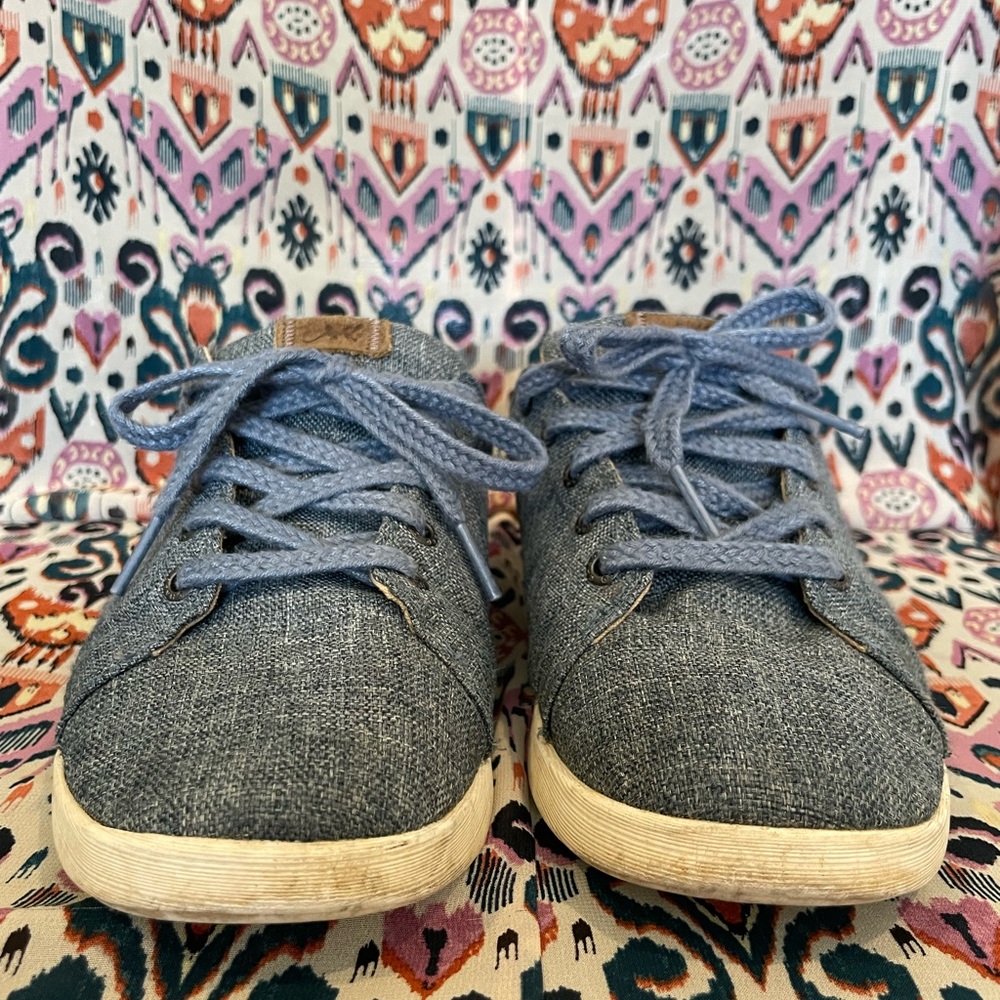canvas denim sneakers Chaco Ionia Lace 6.5/37.5